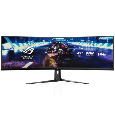مانیتور خمیده گیمینگ ایسوس سایز 49 اینچ مدل ROG Strix XG49VQ