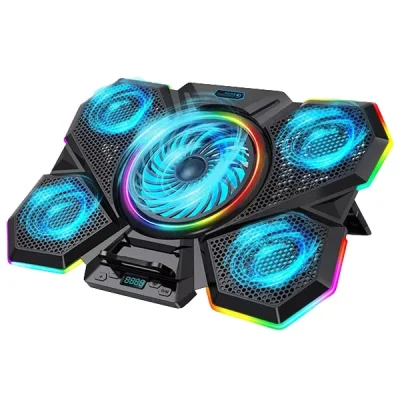 پایه خنک کننده لپ‌تاپ کول کلد مدل F13 RGB