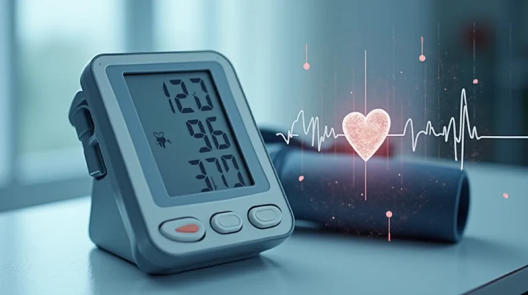 تصویری از اعداد روی فشارسنج