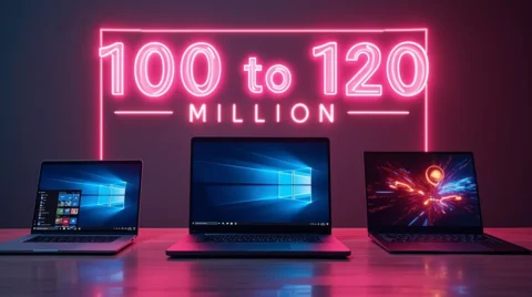 تصویر درمورد بهترین لپ تاپ ها از ۱۰۰ تا ۱۲۰ میلیون تومان