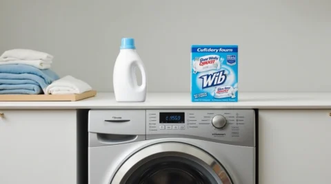 تصویری از مایع لباسشویی و پودر لباسشویی