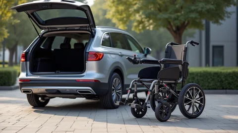 تصویری از بهترین ویلچر مسافرتی