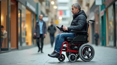 تصویری از بهترین ویلچر برقی در ایران