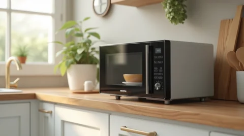 تصویری از طرز کار مایکروویو