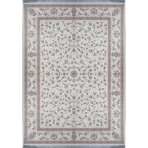 فرش 1500 شانه طرح سلین زمینه کرم