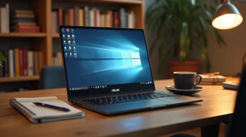 تصویری از ارزان‌ترین لپ تاپ ایسوس