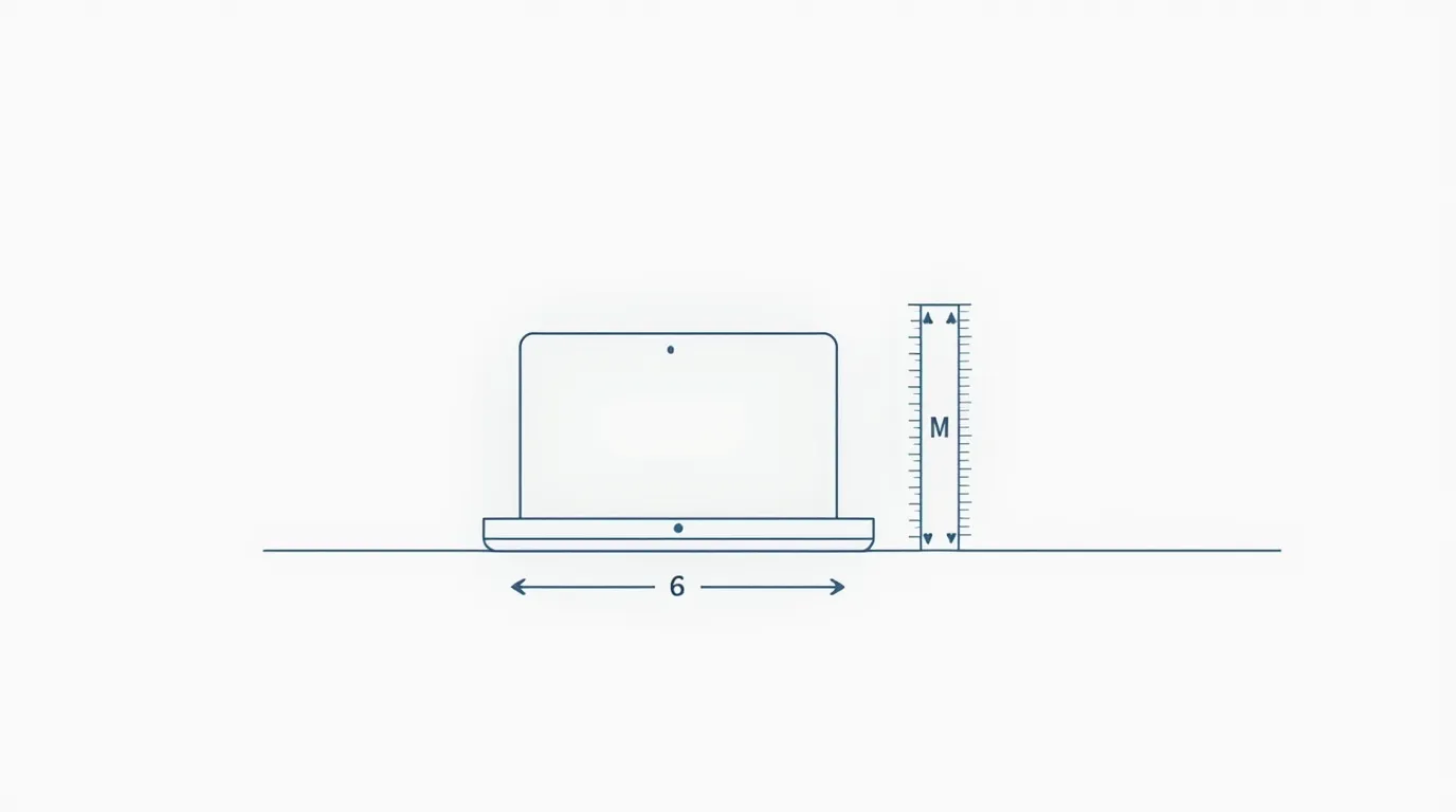 اندازه گیری لپ تاپ