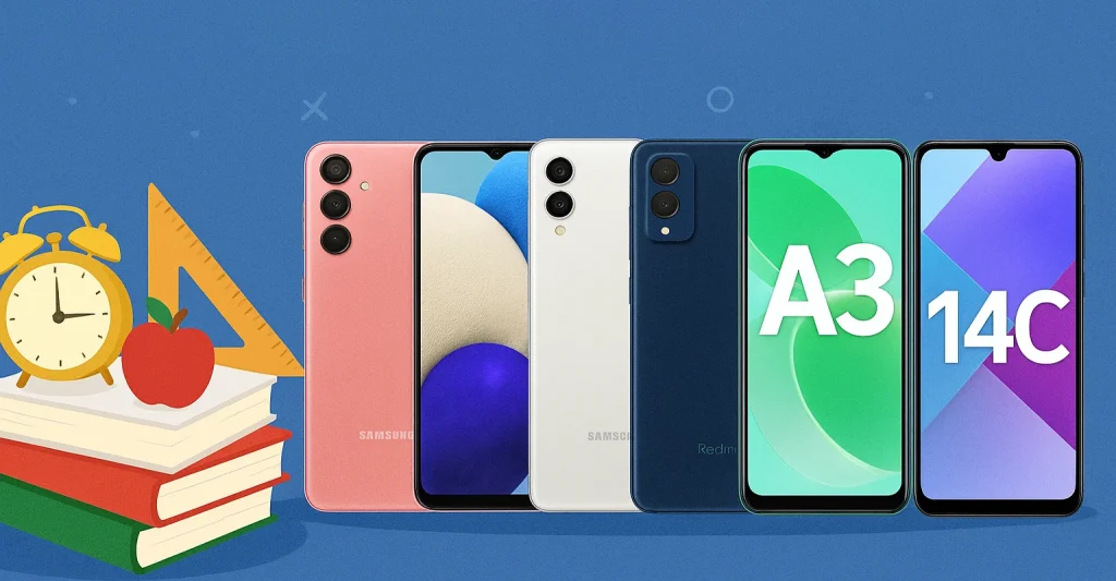 بهترین گوشی اقتصادی برای دانش‌آموزان