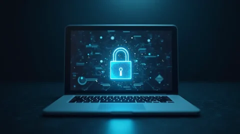 تصویری در مورد رمزگذاری لپ تاپ