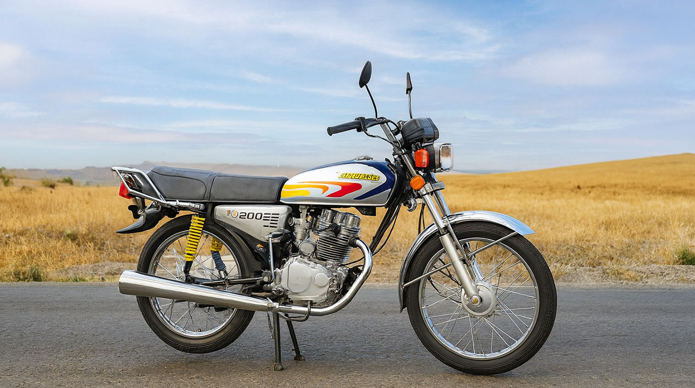  موتور سیکلت زمرد cc200CDi