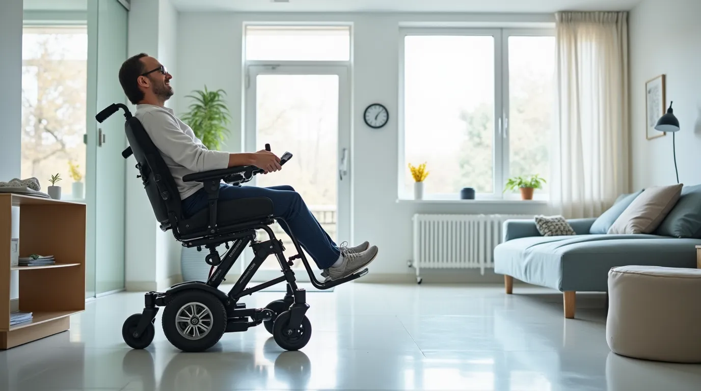 ویلچر برقی ایستا