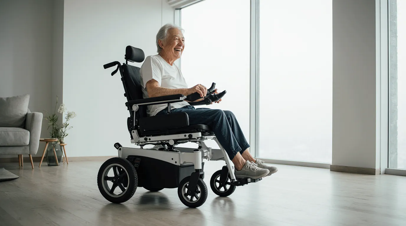 ویلچر برقی مناسب افراد سالمند