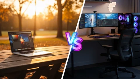 مقایسه لپتاپ و کامپیوتر