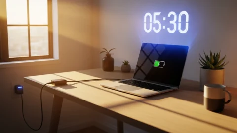 مدت زمان شارژ اولیه لپ تاپ