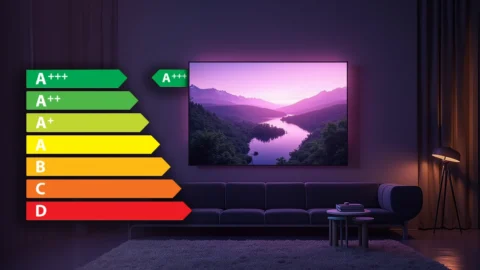 میزان مصرف برق تلویزیون