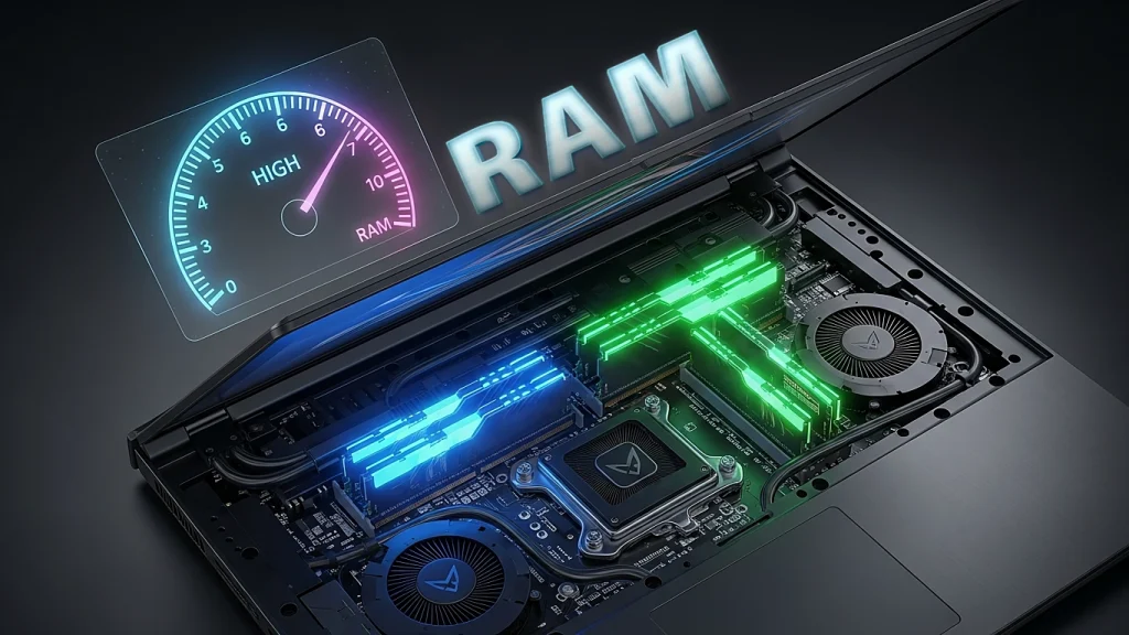 مقدار رم مناسب برای لپ تاپ
