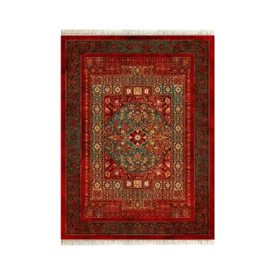 فرش ابریشم ماشینی کد ۲۵NH0010