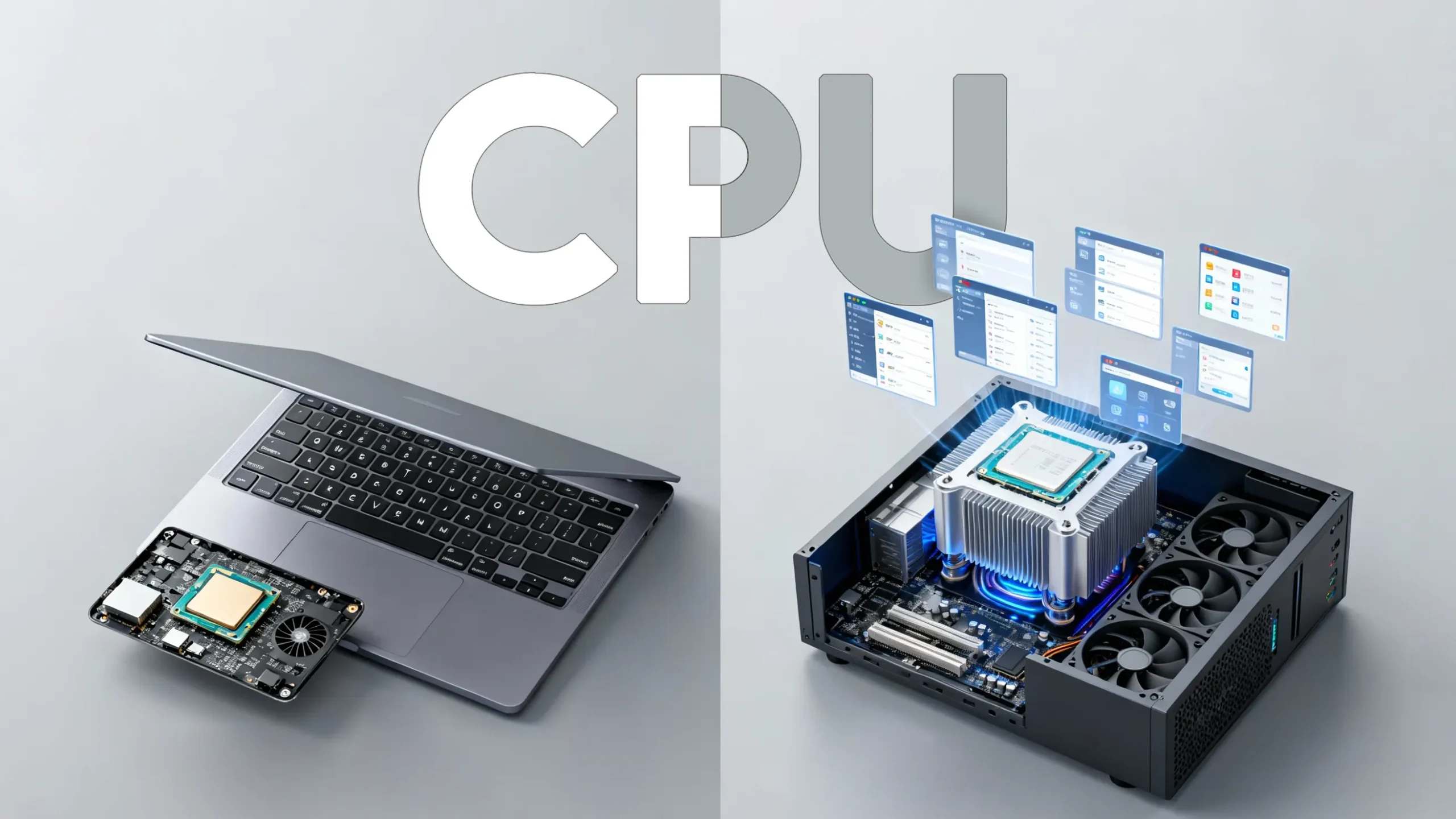 مقایسه لپ‌تاپ و کامپیوتر