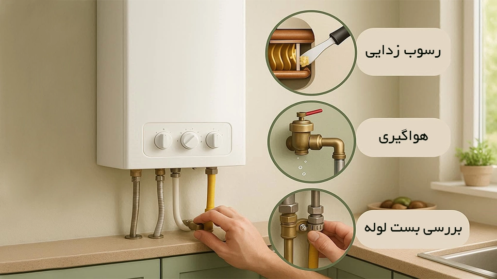 علت صدا دادن آبگرمکن