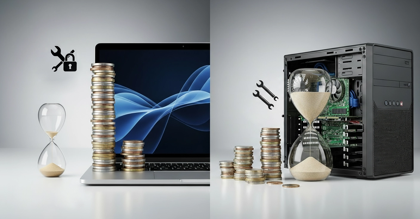 مقایسه لپ‌تاپ و کامپیوتر