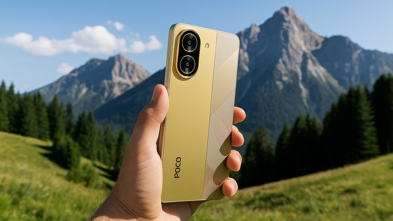 عکاسی با گوشی موبایل شیائومی مدل Poco C71