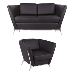 مبل اداری دو نفره مدرن تراست سیت surin