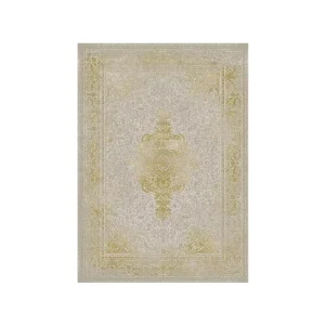 فرش 1200 شانه وستا کد 15018 با تراکم 3600 زمینه گردویی طلایی