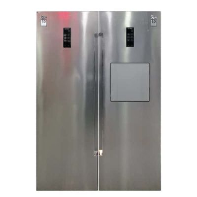 یخچال فریزر کلور دوقلو مدل روسو (عرض 2*70) - مجهز به هوم بار استیل