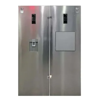 کلور فریزر دوقلو ROSSO PLUS-F60 عرض 60 استیل