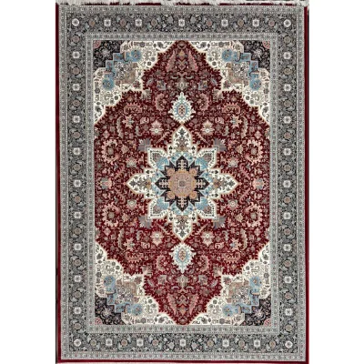 فرش 1200 شانه اکرلیک طرح هریس زمینه لاکی