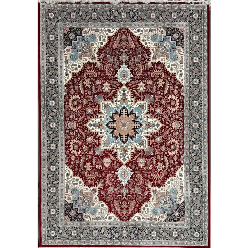 فرش 1200 شانه اکرلیک طرح هریس زمینه لاکی