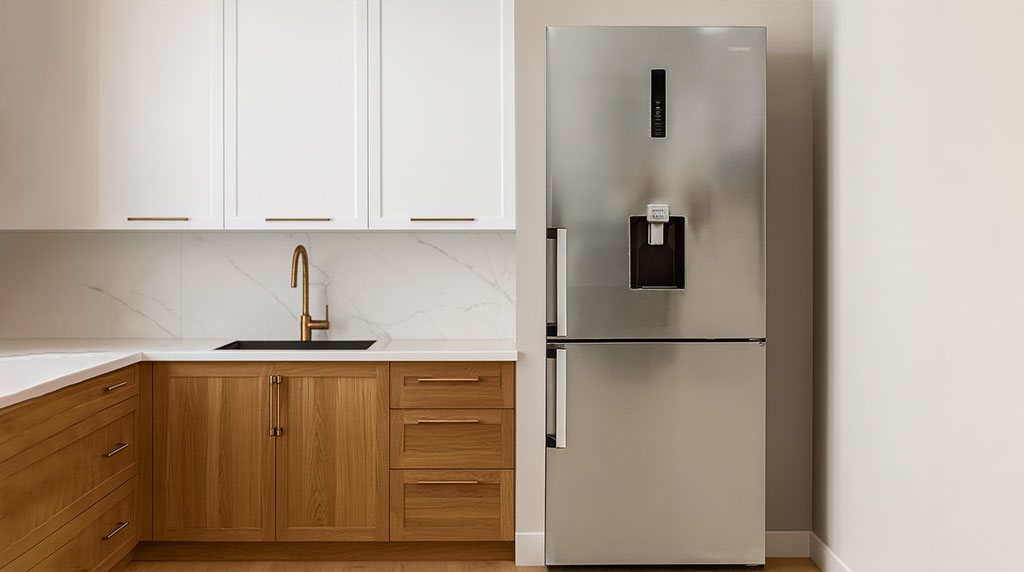 یخچال فریزر هیمالیا SELECT آبسرد و یخساز نیمه اتومات استیل 1 یخچال هیمالیا مدل select