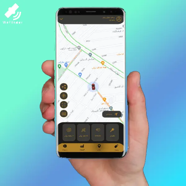 ردیاب خودرو ویفایندر مدل W500