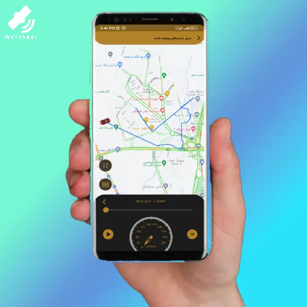 ردیاب خودرو ویفایندر مدل W500