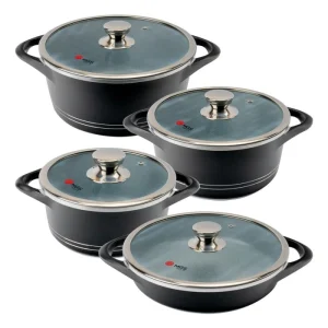 سرویس قابلمه 8 پارچه ام جی اس طرح B ایتالیا IB0812