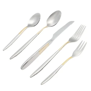 سرویس قاشق چنگال 147 پارچه ام جی اس 1012G/M