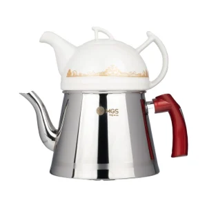 کتری و قوری 2.5 لیتری ام جی اس استیل 81019