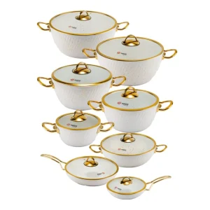 سرویس قابلمه 16 پارچه ام جی اس طرح فورج کد FR03G