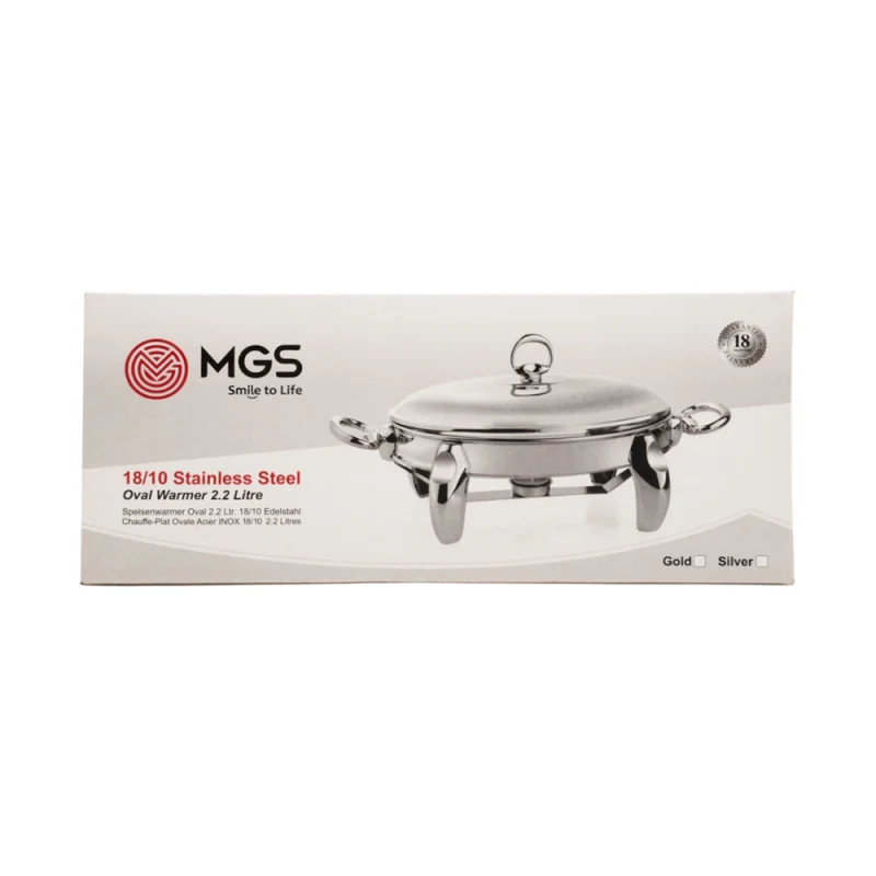 سوفله بزرگ بیضی کروم MGS کد OW3105
