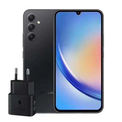گوشی موبایل سامسونگ Galaxy A34 5G - به همراه شارژر 25 وات سامسونگ