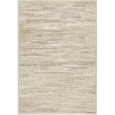 فرش ماشینی مینیمال هانوکس طرح سار کد HANM.004.1 با ریشه