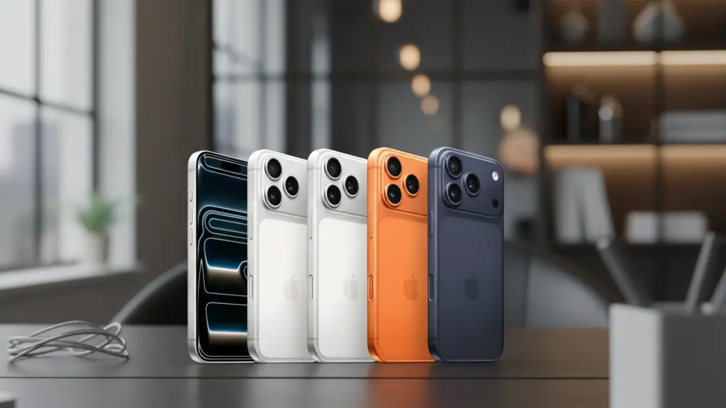 گوشی موبایل اپل iPhone 17 Pro Max ZAA ظرفیت 512 گیگابایت رم 12 گیگابایت 1 گوشی موبایل اپل iPhone 17 Pro Max ZAA