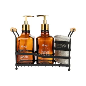 جا مایع ام جی اس شیشه‌‌ای استند دار دوقلو LC2010