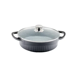 تابه دو دسته ام جی اس سایز 28 گرانیتی طرح D جرمنی