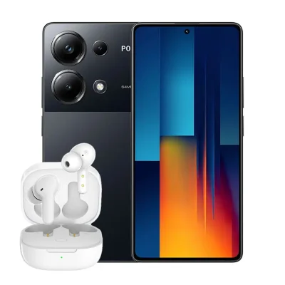 گوشی موبایل پوکو M6 Pro 4G - به همراه هندزفری QCY T13