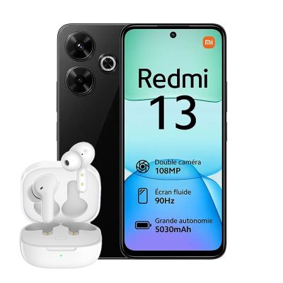 گوشی موبایل شیائومی Redmi 13 4G - به همراه هندزفری QCY T13