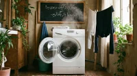 باز گذاشتن درب ماشین لباسشویی