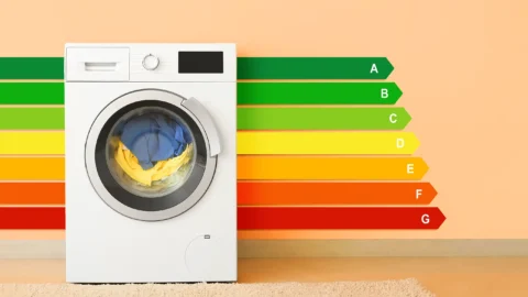 کاهش مصرف برق ماشین لباسشویی