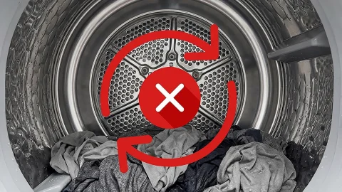 علت نچرخیدن دیگ ماشین لباسشویی