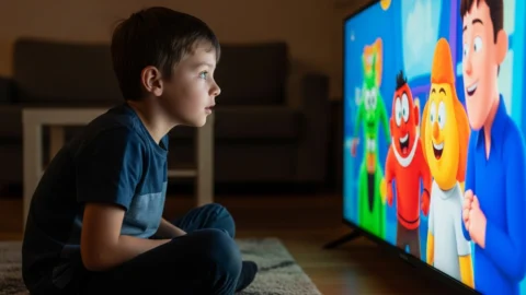 بهترین فاصله نشستن تلویزیون